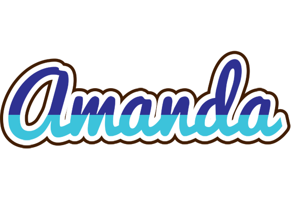Amanda raining logo