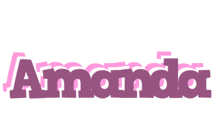 Amanda relaxing logo