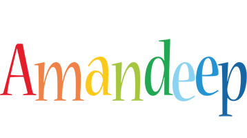 Amandeep birthday logo