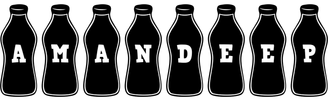 Amandeep bottle logo