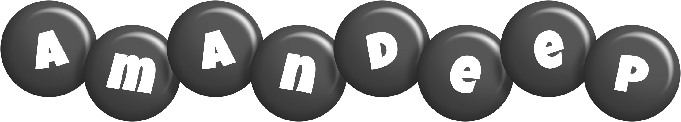 Amandeep candy-black logo