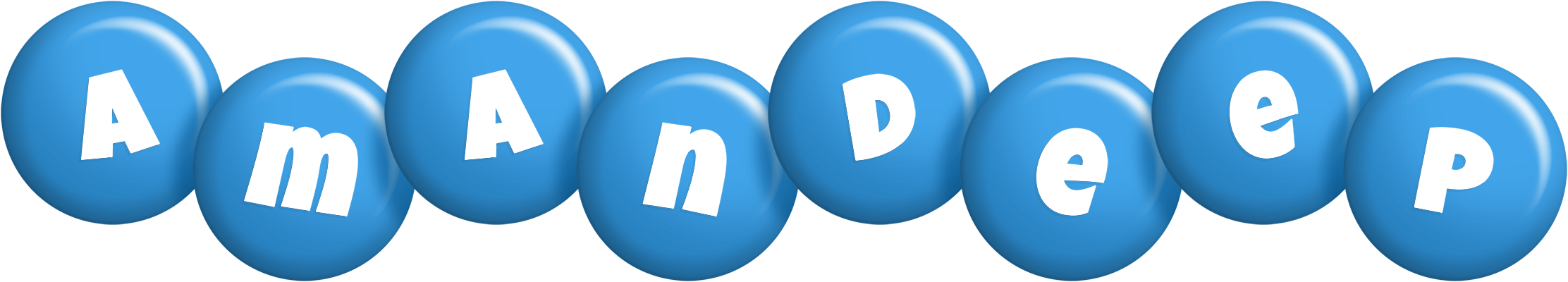 Amandeep candy-blue logo