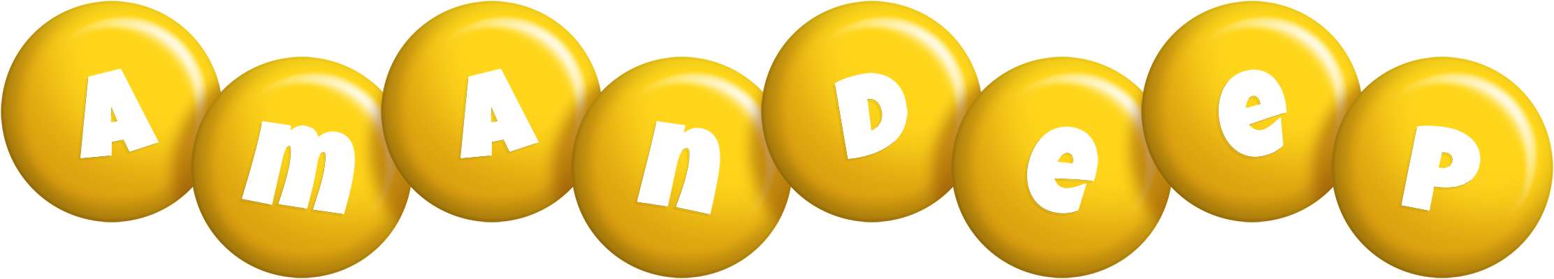 Amandeep candy-yellow logo