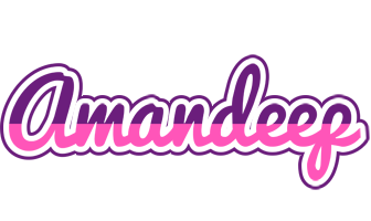 Amandeep cheerful logo