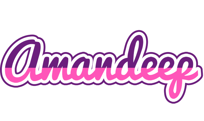 Amandeep cheerful logo