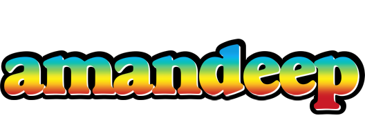 Amandeep color logo