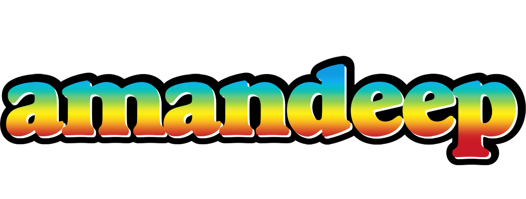 Amandeep color logo