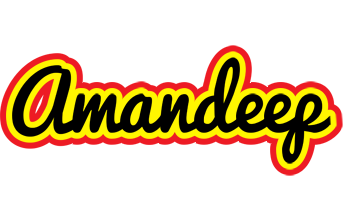 Amandeep flaming logo