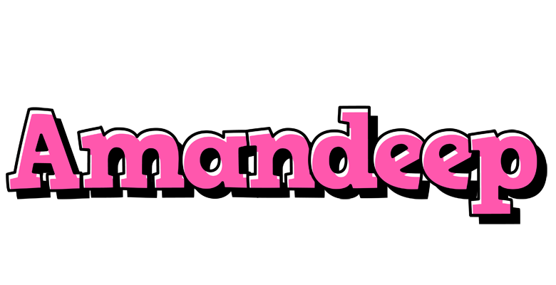 Amandeep girlish logo