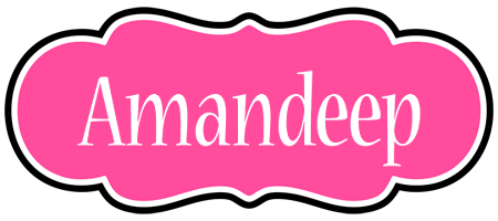 Amandeep invitation logo