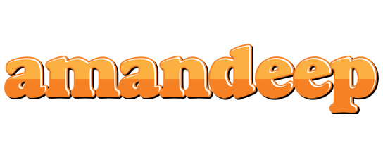 Amandeep orange logo