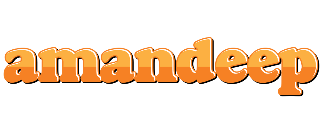 Amandeep orange logo