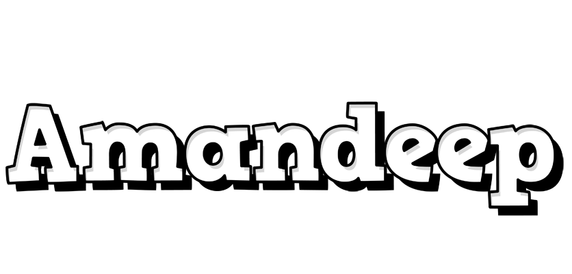 Amandeep snowing logo