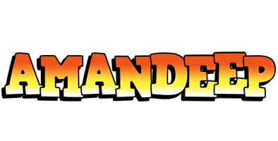 Amandeep sunset logo