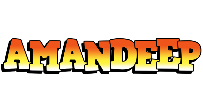 Amandeep sunset logo