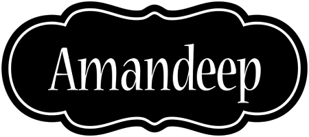 Amandeep welcome logo