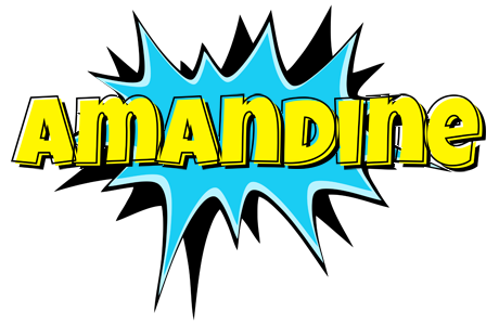 Amandine amazing logo