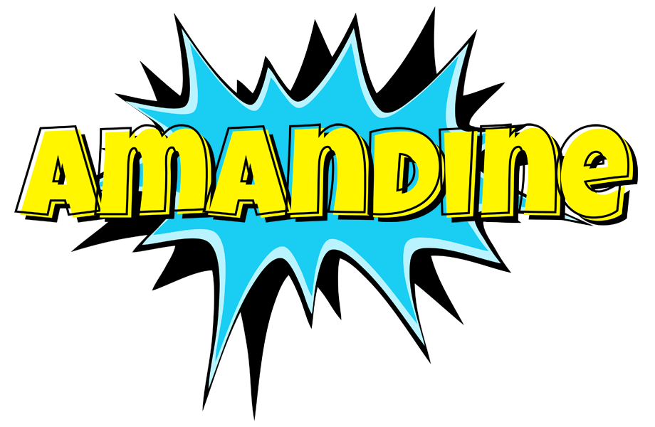 Amandine amazing logo