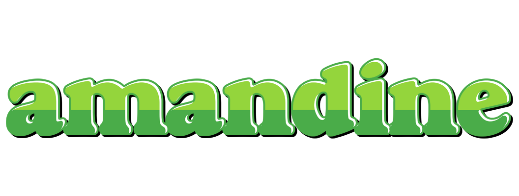 Amandine apple logo