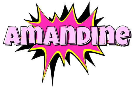 Amandine badabing logo