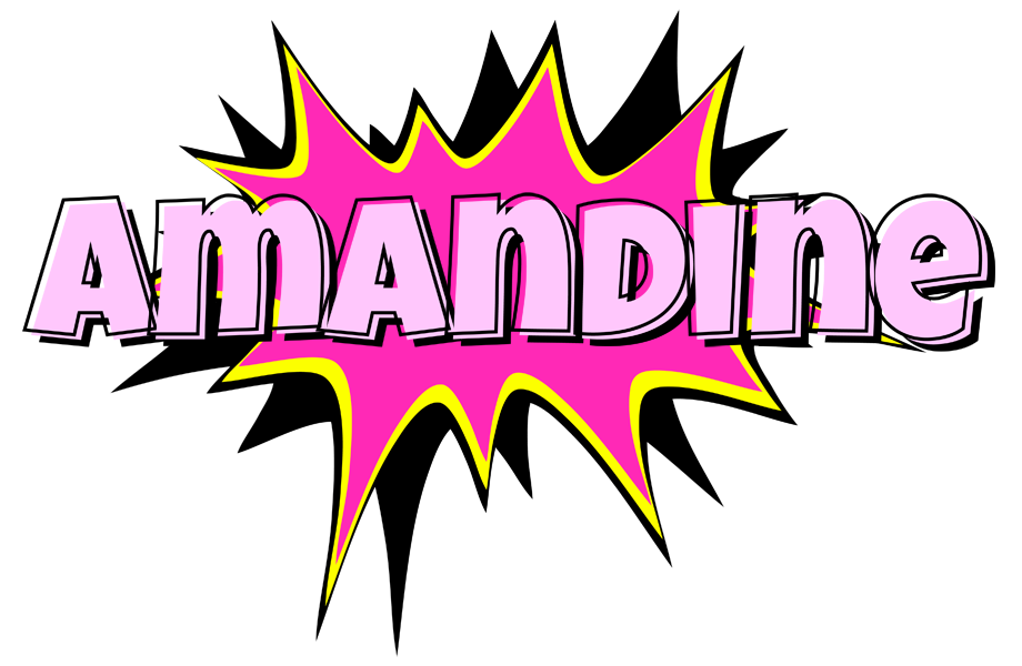 Amandine badabing logo