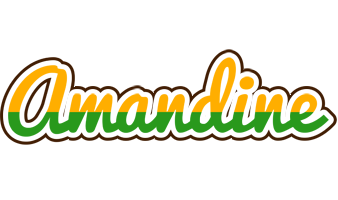 Amandine banana logo