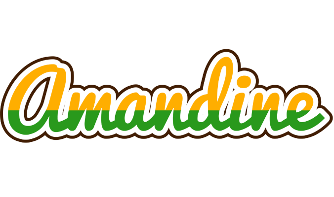 Amandine banana logo