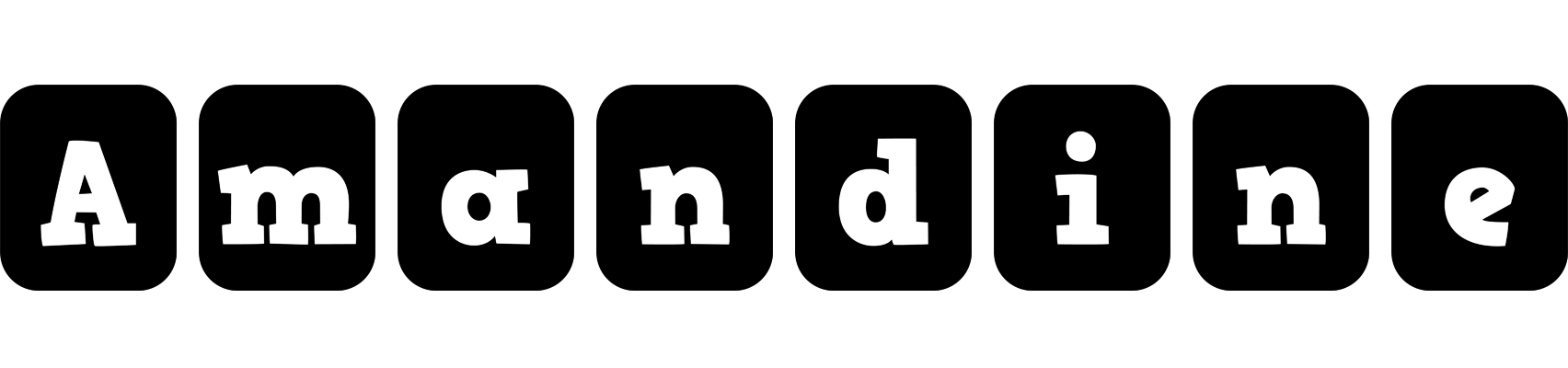 Amandine box logo