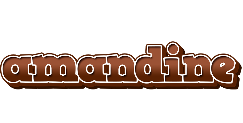 Amandine brownie logo