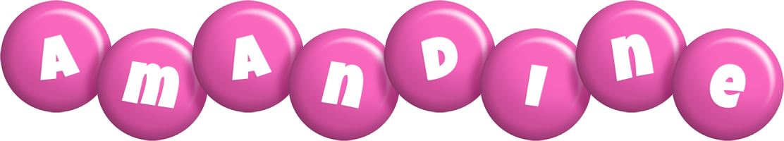 Amandine candy-pink logo