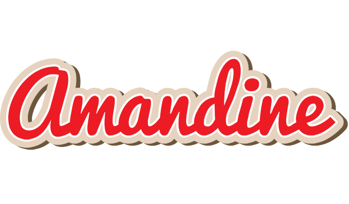 Amandine chocolate logo