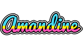 Amandine circus logo