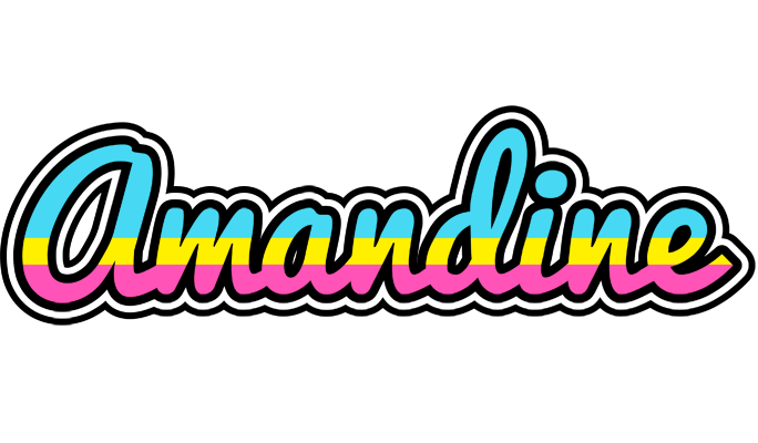 Amandine circus logo
