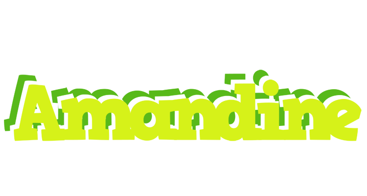 Amandine citrus logo