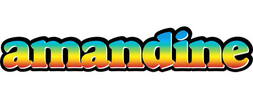 Amandine color logo