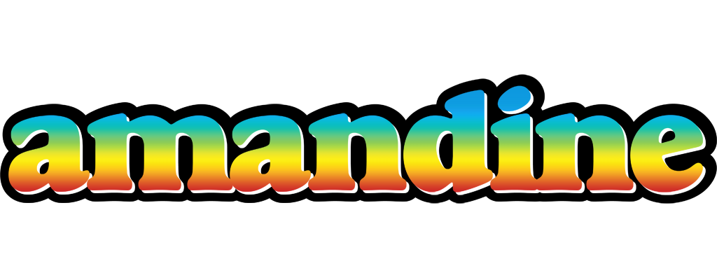Amandine color logo
