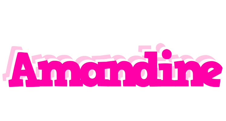 Amandine dancing logo