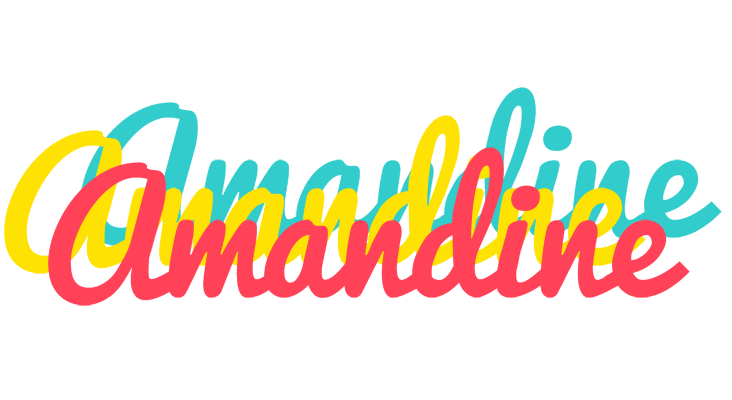 Amandine disco logo