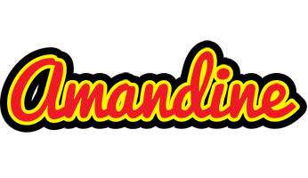 Amandine fireman logo