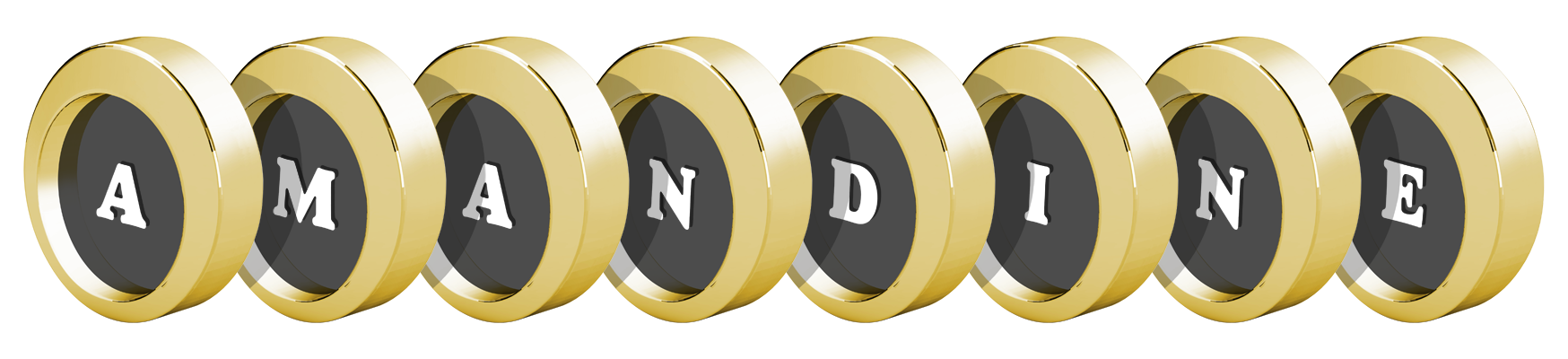Amandine gold logo