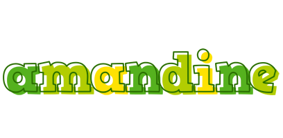 Amandine juice logo