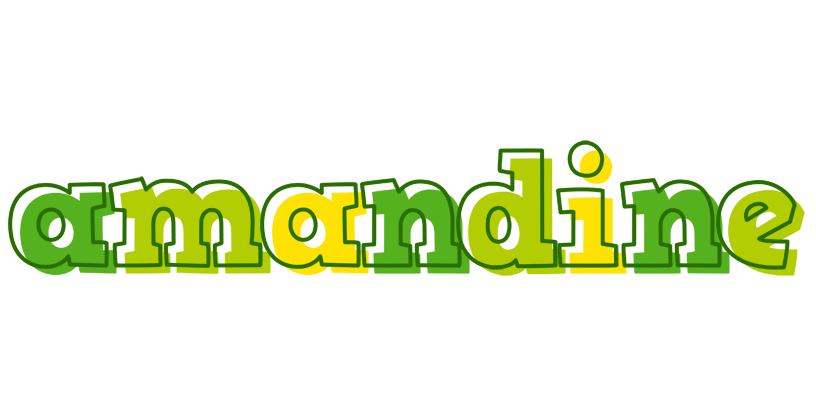 Amandine juice logo
