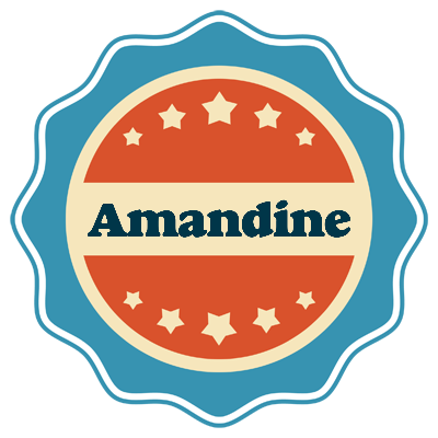 Amandine labels logo