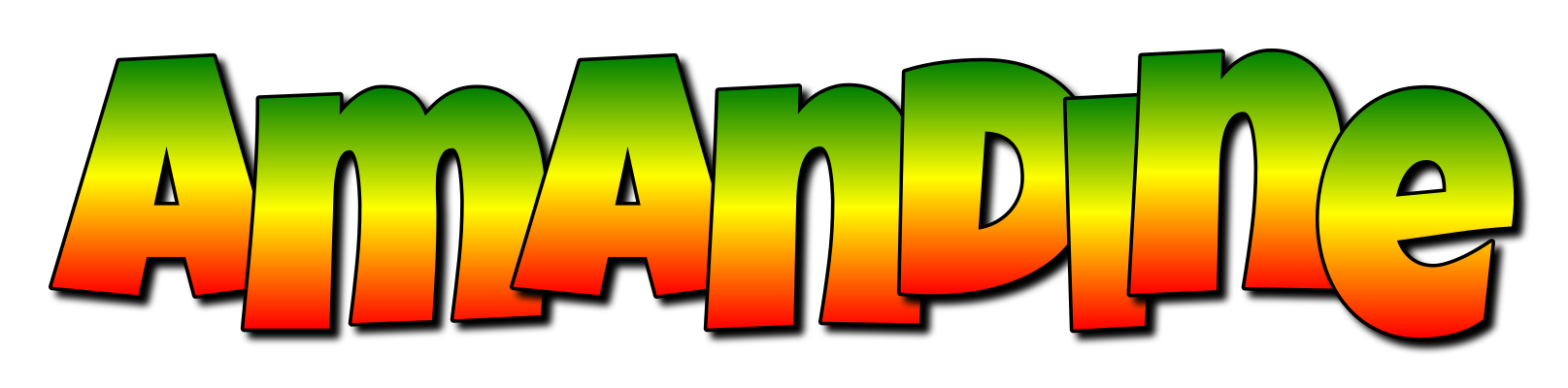 Amandine mango logo
