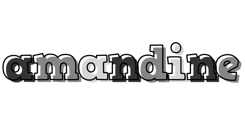 Amandine night logo