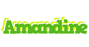 Amandine picnic logo