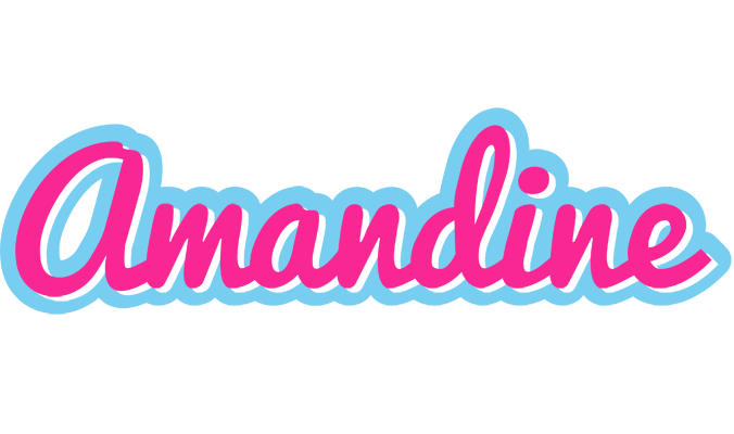 Amandine popstar logo