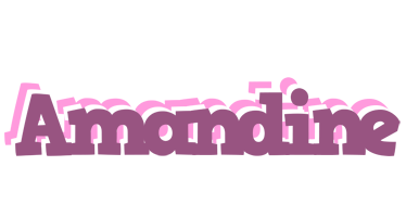 Amandine relaxing logo