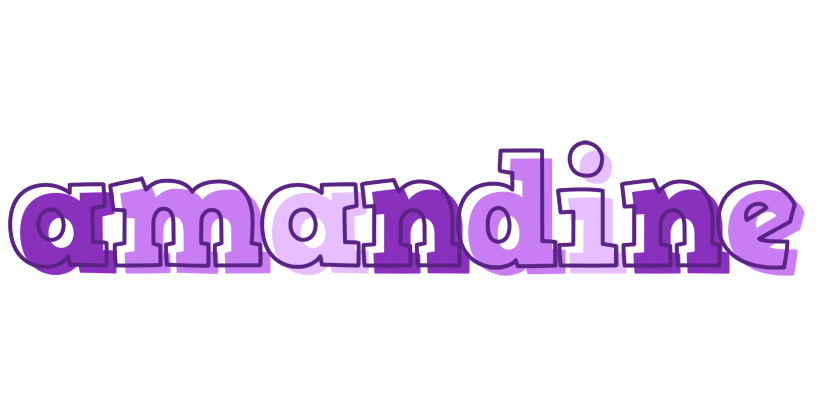 Amandine sensual logo
