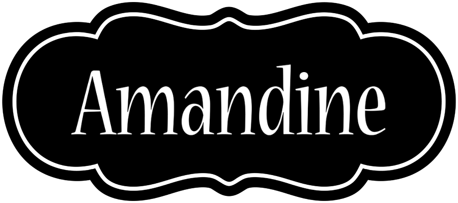 Amandine welcome logo